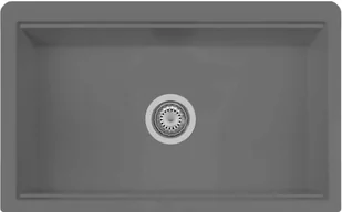 Zlew PLADOS LUX 84.10 TITANIUM METAL (szary metalik 42) (LX841042) - Zlewozmywaki - miniaturka - grafika 1