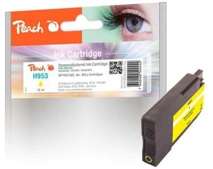 Peach Patrone HP Nr.953 yellow mit OEM Chip remanufactured - Tusze zamienniki - miniaturka - grafika 1