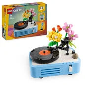 Klocki - LEGO CREATOR 3w1 31172 GRAMOFON Z KWIATAMI KLOCKI ZESTAW +eKATALOG - miniaturka - grafika 1