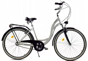 Dallas Bike City Alu 3spd 28 cali Biało-czarny - Rowery - miniaturka - grafika 1