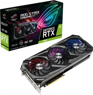 Asus GeForce RTX 3080 ROG Strix OC LHR 12GB GDDR6X ROG-STRIX-RTX3080-O12G GAMING - Karty graficzne - miniaturka - grafika 1