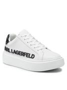 Sneakersy damskie - Karl Lagerfeld Buty damskie sneakersy Karl Lagerfeld Maxi Kup Karl Injekt Logo Lo KL62210 010 KL62210010 - miniaturka - grafika 1