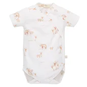 Body dla niemowląt - Yosoy Body organic cotton krótki rękaw ELEPHANTS 50 cm - miniaturka - grafika 1