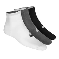 Skarpetki damskie - Asics, Skarpety sportowe, 3-pack, Quarter 155205 0701, szary, rozmiar 35/38 - miniaturka - grafika 1