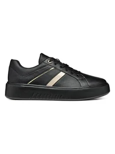 Geox Sneakersy "Nhenbus" w kolorze czarnym - Trampki damskie - miniaturka - grafika 1