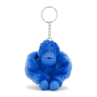 Torebki damskie - Kipling MONKEYCLIP M Brelok Średni Małpy, Havana Blue Niebieska - grafika 1