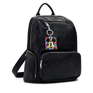 Plecak Desigual All Mickey Chester 25SAKP04 Czarny - Torebki damskie - miniaturka - grafika 1