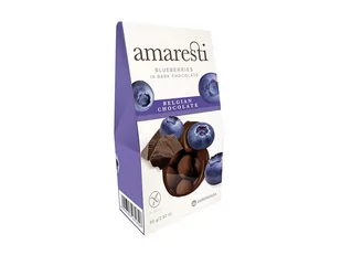 BORÓWKI W CZEKOLADZIE BEZGLUTENOWE 80g AMARESTI - Czekolada - miniaturka - grafika 1