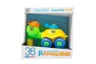 Zabawki interaktywne dla dzieci - Kolorowy żółwik do skręcania - miniaturka - grafika 1