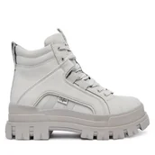 Botki damskie - Trzewiki Buffalo Buffalo Aspha NC Mid 1622603 Szary - miniaturka - grafika 1