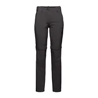 Spodnie damskie - Mammut Mammut Damskie spodnie trekkingowe Runbold Zip Off szary Phantom 3XL 1022-00511 - miniaturka - grafika 1