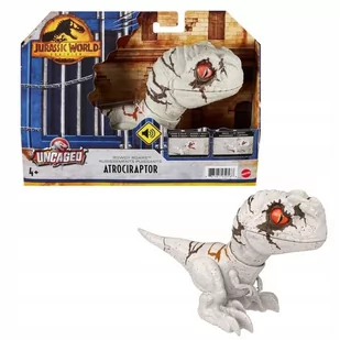 jurassic world dominion atrociraptor gwy57 dźwięk - Figurki kolekcjonerskie - miniaturka - grafika 1