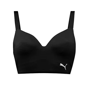 PUMA Damska bluzka z długim rękawem, czarna, rozmiar S, Black Combo, S - Bluzki damskie - miniaturka - grafika 1