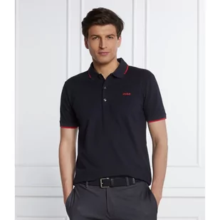 HUGO Polo Dinoso222 | Slim Fit - Koszule męskie - miniaturka - grafika 1