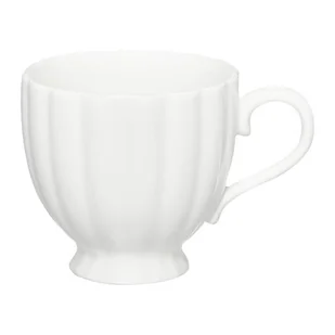 Ambition Curly filiżanka porcelanowa 250ml biała - Filiżanki - miniaturka - grafika 1