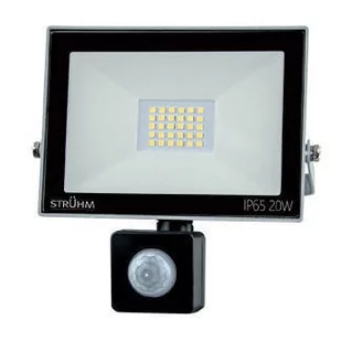 IDEUS Naświetlacz LED z czujnikiem ruchu KROMA LED S 20W GREY 6500K IP65 IDEUS 7055 03705 - Lampy pozostałe - miniaturka - grafika 1