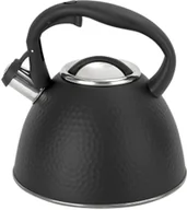 Czajniki na gaz - Czajnik z gwizdkiem Bubble 2,6 L czarny AMBITION - miniaturka - grafika 1