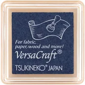 Scrapbooking - Poduszka z tuszem do tkanin Denim (Granatowy) - VersaCraft Small Tsukineko - miniaturka - grafika 1