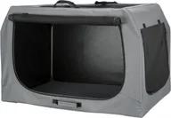 Transportery dla kotów - Trixie Easy Soft Kennel, buda domowa dla psa, szara, M–L: 95 × 63 × 69 cm - miniaturka - grafika 1