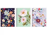 Zeszyty szkolne - Interdruk N-Kołozeszyt B5 HS Garden kratka 100 kartek - miniaturka - grafika 1