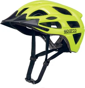 Kask rowerowy dla dorosłych Sparco S099116GF3L L Żółty - Kaski rowerowe - miniaturka - grafika 1