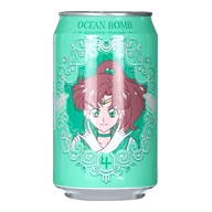 Soki i napoje niegazowane - Napój Sailor Moon Cucumber Ocean Bomb 330ml - miniaturka - grafika 1