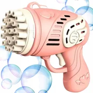 Bańki mydlane - PISTOLET NA BAŃKI MASZYNA DO BANIEK MYDLANYCH GENERATOR AKCESORIA PŁYN - miniaturka - grafika 1