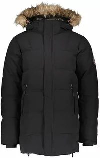 Kurtki męskie - Icepeak Płaszcz pikowany "Bixby" w kolorze czarnym - grafika 1