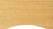 Pozostałe meble ogrodowe - vidaXL Blat do biurka, 110x60x4 cm, bambusowy - miniaturka - grafika 1