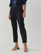 Spodnie damskie - Someday Spodnie "Charlie" w kolorze granatowym - miniaturka - grafika 1