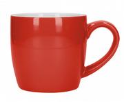 Kubki - NoName kubek Globe 300 ml ceramiczny czerwono-biały twm_926417 - miniaturka - grafika 1