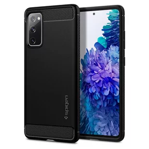 Spigen Etui Rugged Armor do Samsung Galaxy S20 FE Matte Black - Etui i futerały do telefonów - miniaturka - grafika 1