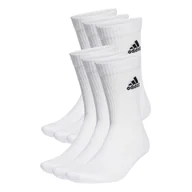 Skarpetki męskie - Skarpetki adidas  Cushioned Sportswear Crew Socks 6 Pairs White  S - miniaturka - grafika 1