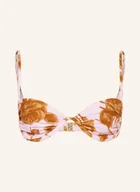 Stroje kąpielowe - Seafolly Góra Od Bikini Z Fiszbinami Rococo rosa - miniaturka - grafika 1