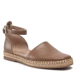 Espadryle damskie - Espadryle RYŁKO - E1KS0_V Brąz 248 - grafika 1