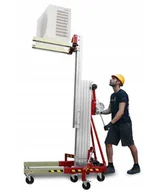 Podnośniki - Keltech Podnośnik towarowy z wciągarką z automatycznym hamulcem (maks. wysokość podnoszenia: 5,15 m, maks. udźwig: 220 kg) 27481895 - miniaturka - grafika 1