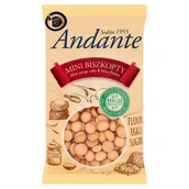 Ciastka - Biszkopty Mini Andante 120g CADA.9100 - miniaturka - grafika 1
