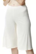 Bielizna nocna - Klasyczne Półhalkospodnie Damskie Tamara 40 Ecru - miniaturka - grafika 1