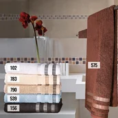 Ręczniki - Markizeta Ręcznik Luxury kolor biały LUXURY/RB0/102/050090/1 - miniaturka - grafika 1