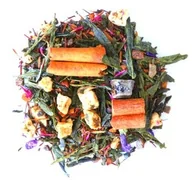 Herbata - Herbata zielona o smaku śliwki w cynamonie 140g - miniaturka - grafika 1