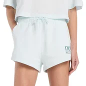 Spodnie sportowe damskie - Spodenki damskie New Balance WB61Y80AAAW - niebieskie - miniaturka - grafika 1