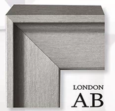 Ramka zdjęcia London AB 21 x 30 cm srebrna LONDON 21X30 AB - Ramki na zdjęcia - miniaturka - grafika 1