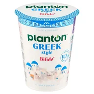 Kefiry, jogurty, maślanki - Planton Greek Style Produkt na bazie roślinnej 400 g - miniaturka - grafika 1