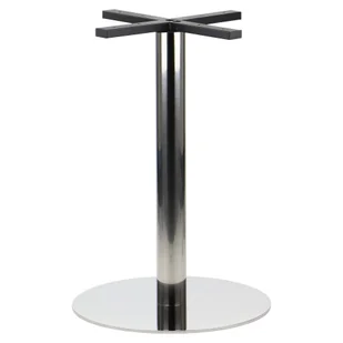 Podstawa stołu/stolika SH-3001-6/P, stal nierdzewna polerowana, średnica 49,5 cm, wysokość 72,5 cm - do hotelu, restauracji ,baru, biura - Meble modułowe i akcesoria - miniaturka - grafika 1