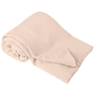 Koce i narzuty dla dzieci - BabyMatex, kocyk muślinowy Muslin, 75 cm x 100 cm, beżowy - miniaturka - grafika 1