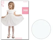 Rajstopy - Cienkie Rajstopy Dziecięce Alunia Małe Rozmiary 68-74 Perle - miniaturka - grafika 1