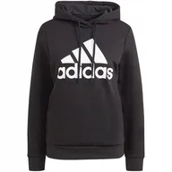 Bluzy damskie - Bluza damska adidas W BL FL HD czarna GL0653 XS - miniaturka - grafika 1