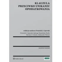 Golecki Mariusz, Glumińska-Pawlic Jadwiga, Werner Klauzula przeciwko unikaniu opodatkowania - dostępny od ręki, natychmiastowa wysyłka - Prawo - miniaturka - grafika 1