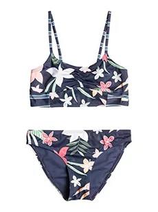 Quiksilver Vacay for Life Crop Top Set Bikini Dziewczęce (Zestaw 1) - Stroje kąpielowe dla dziewczynek - miniaturka - grafika 1