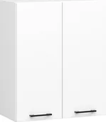 Szafki kuchenne - Fabryka Mebli Akord Szafka kuchenna wisząca OLIWIA 60x72 cm 2 drzwi 2 półki - biała - miniaturka - grafika 1